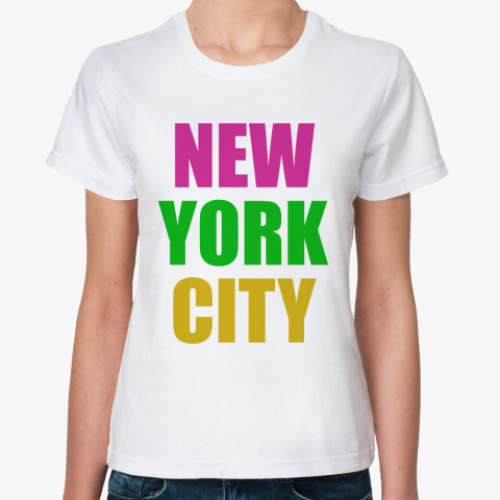 Классическая футболка NY City