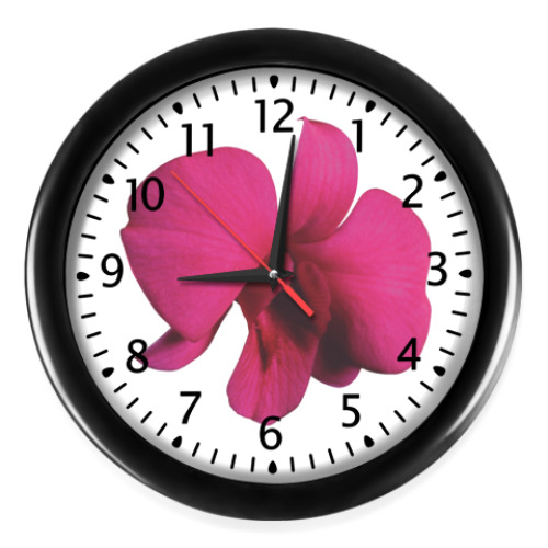 Настенные часы Розовая лилия