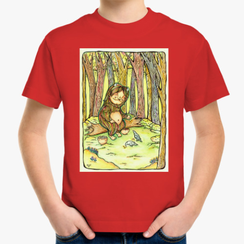 Детская футболка Лесной тролль