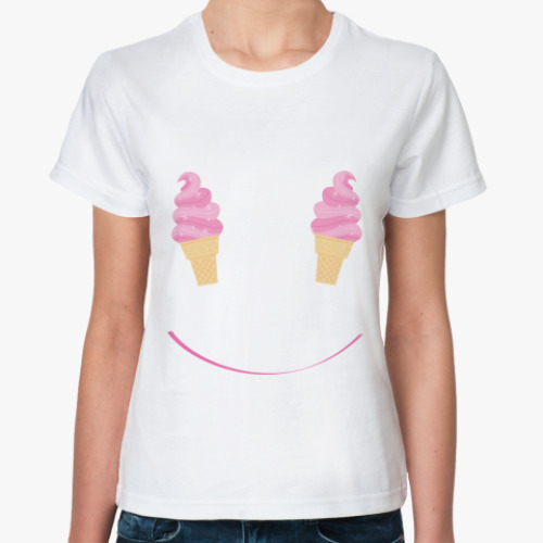 Классическая футболка  Мороженое