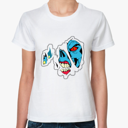 Классическая футболка  'Зомби'