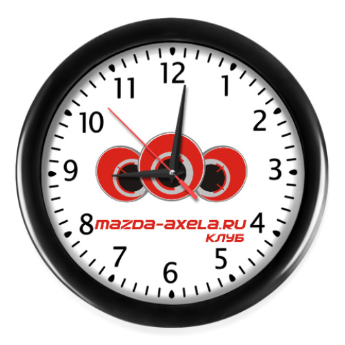 Настенные часы Mazda Axela Club
