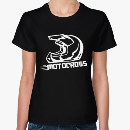 Женская футболка Motocross