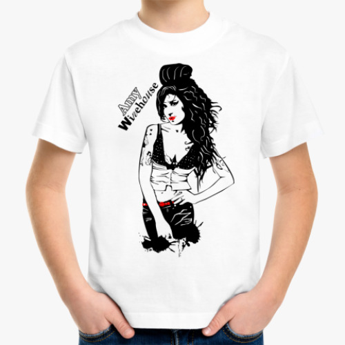 Детская футболка Эми Уайнхаус - Amy Winehouse