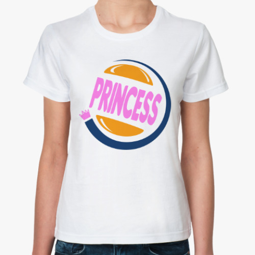 Классическая футболка Принцесса