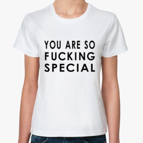 Классическая футболка Fucking special