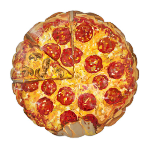 Подушка Pizza Michelangelo. Пицца Микеланджело
