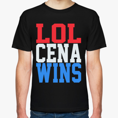 Футболка Lol Cena Wins (WWE)