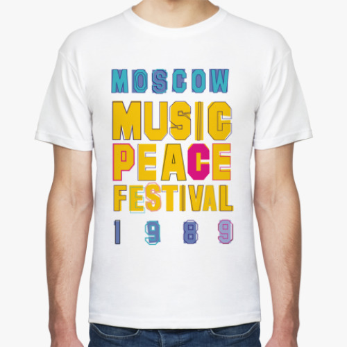 Футболка MoscowMUSICPEACE Fest