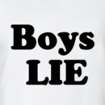 Boys lie