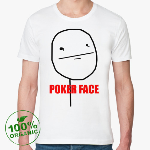 Футболка из органик-хлопка Poker Face