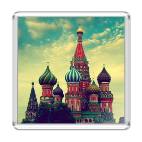 Магнит 'Золотая моя Москва'