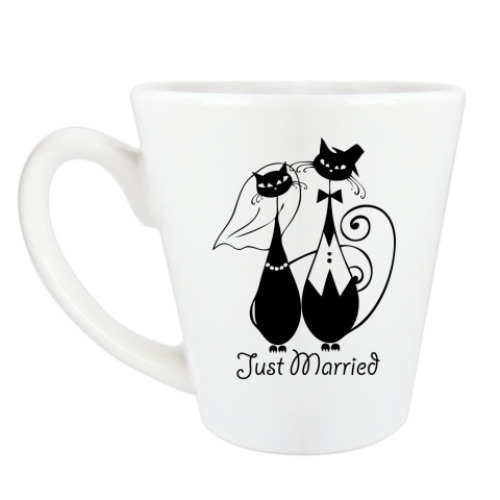 Чашка Латте Just Married