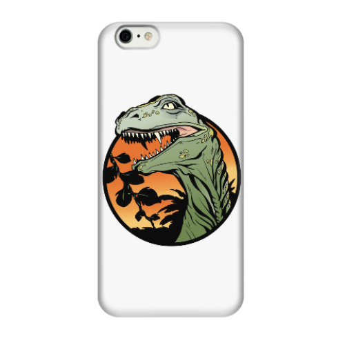 Чехол для iPhone 6/6s динозавр