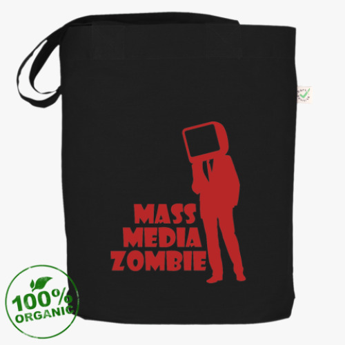 Сумка шоппер MASS MEDIA ZOMBIE