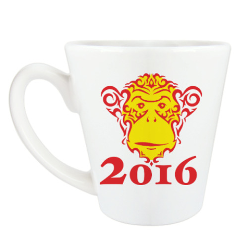 Чашка Латте Год обезьяны 2016