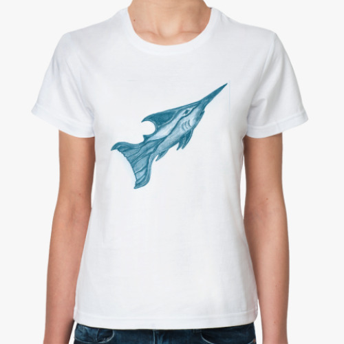 Классическая футболка Крупная рыба