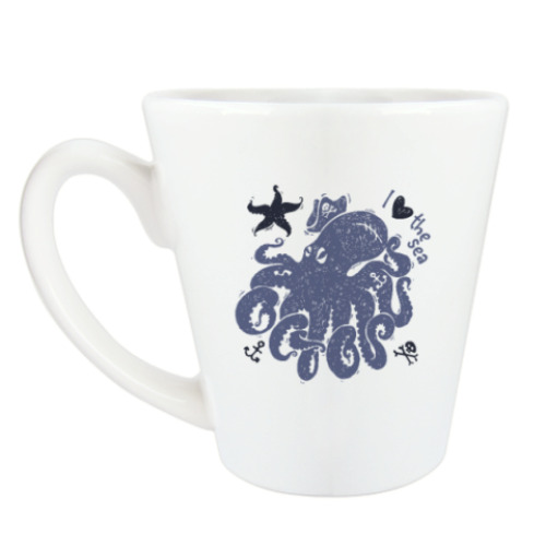 Чашка Латте  octopus