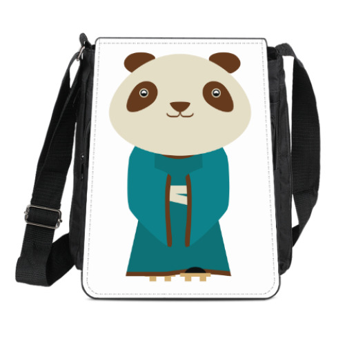 Сумка-планшет Панда в кимоно