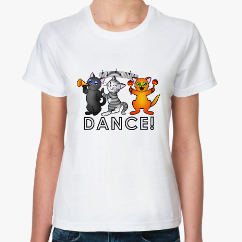 Классическая футболка Dance!