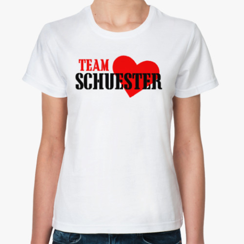 Классическая футболка  Team Schue