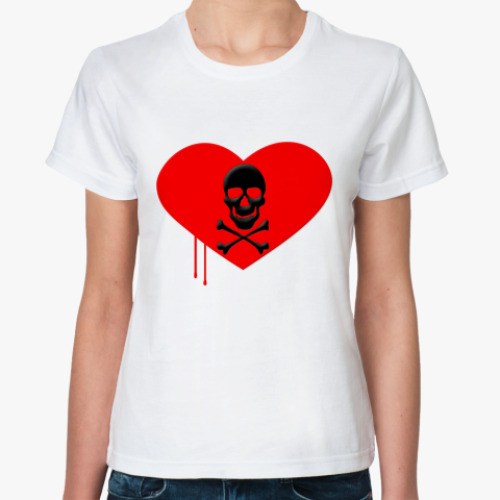 Классическая футболка Love and Death