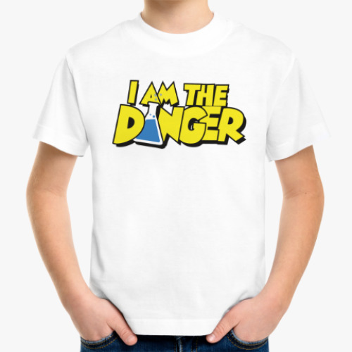 Детская футболка I am the danger