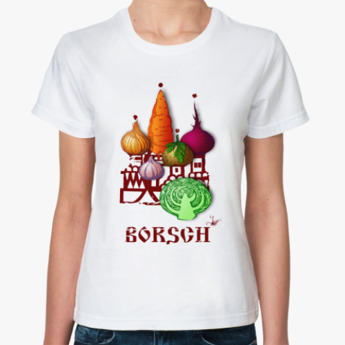 Классическая футболка borsch