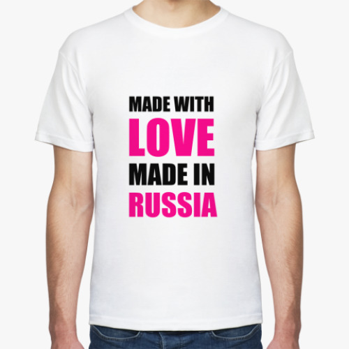 Футболка Made with Lovе
