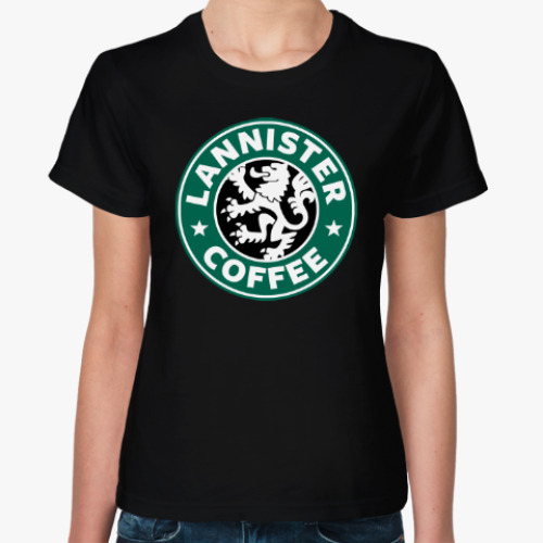 Женская футболка Lannister Coffee