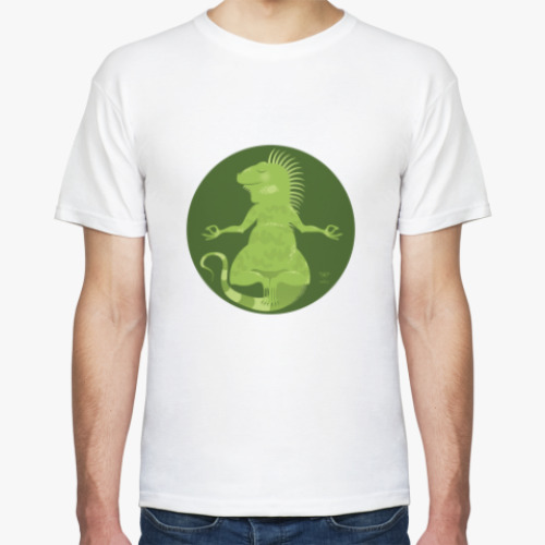 Футболка Animal Zen: I is for Iguana