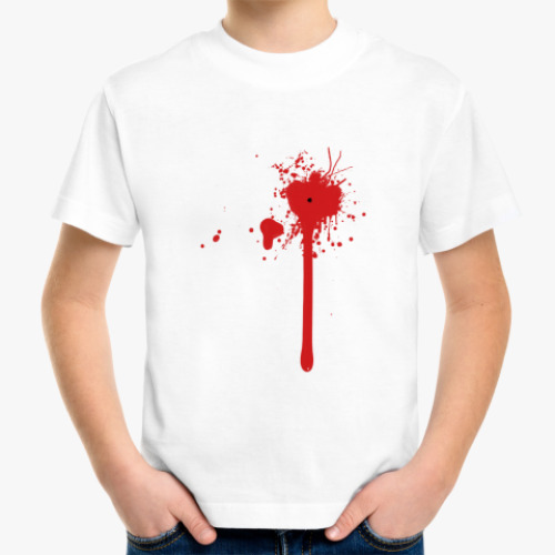 Детская футболка Blood Splash
