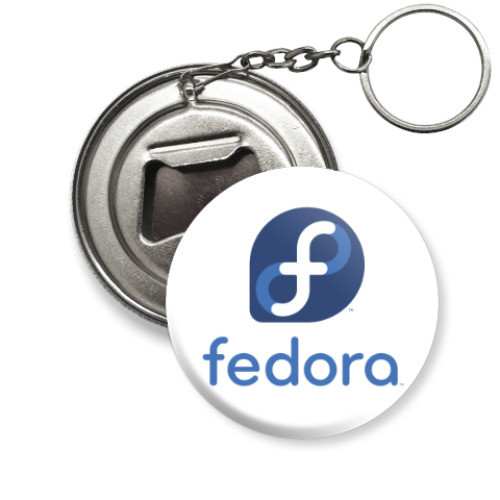 Брелок-открывашка Fedora