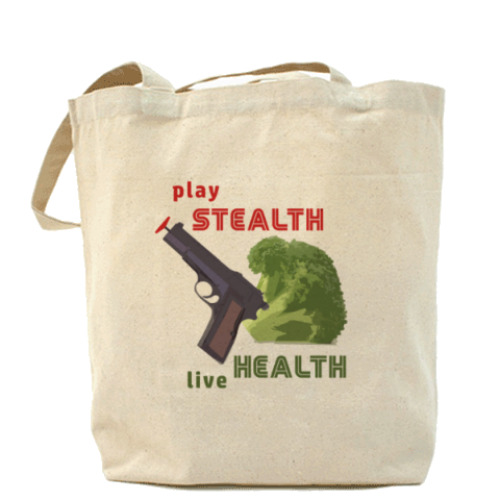 Сумка шоппер PLAY STEALTH LIVE HEALTH