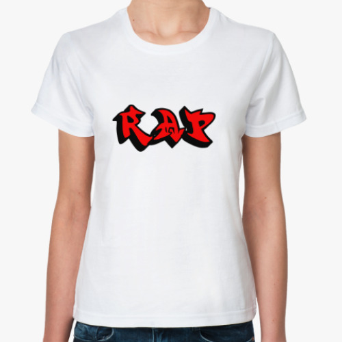 Классическая футболка RAP