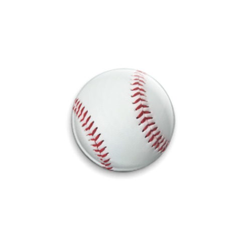Значок 25мм Бейсбол