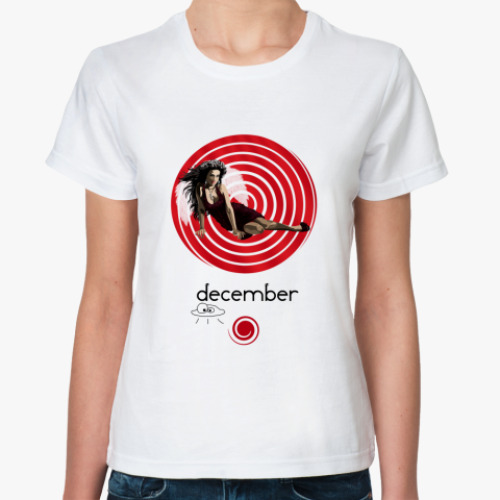 Классическая футболка December