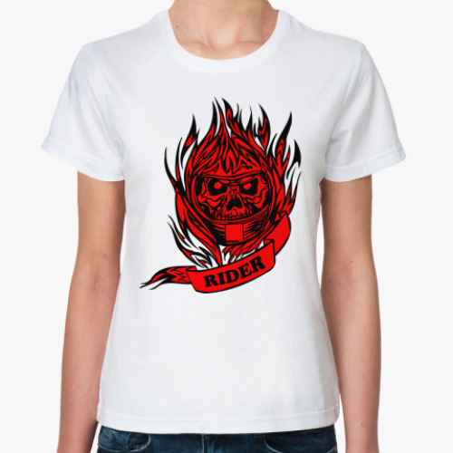 Классическая футболка ghost rider