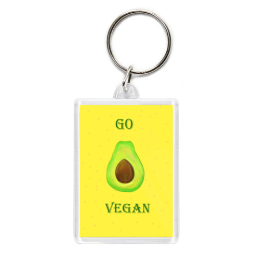 Брелок Go vegan