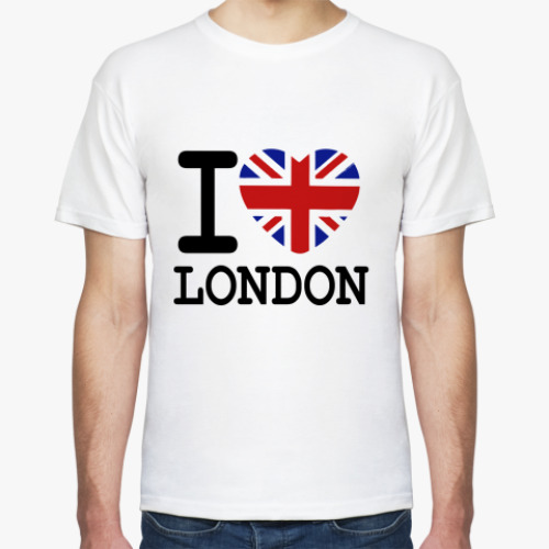 Футболка I Love London