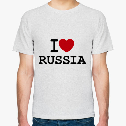 Футболка   I Love Russia
