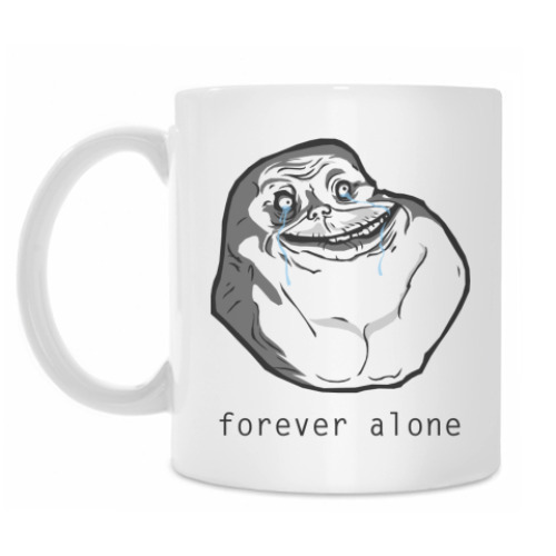 Кружка Forever alone