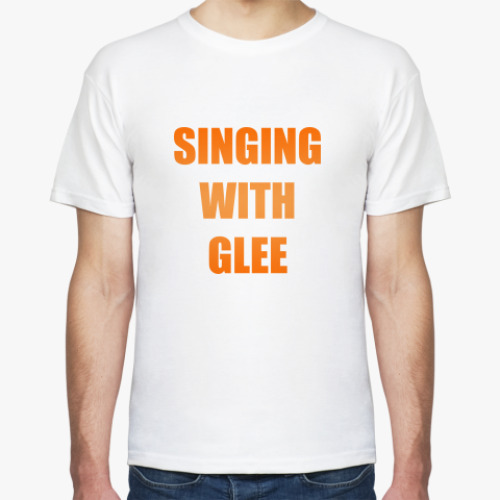 Футболка Singing with Glee