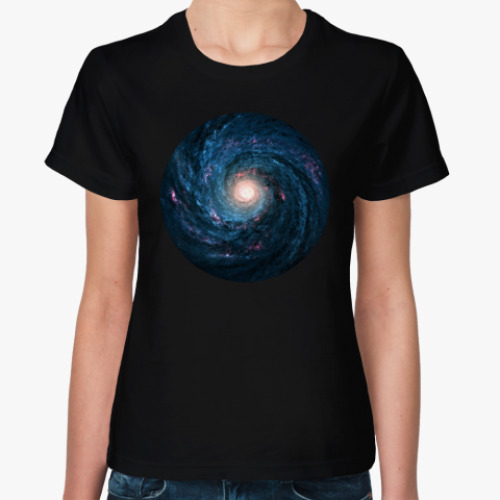Женская футболка космос - space