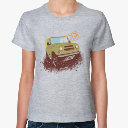 Женская футболка 4х4 Off Road УАЗ