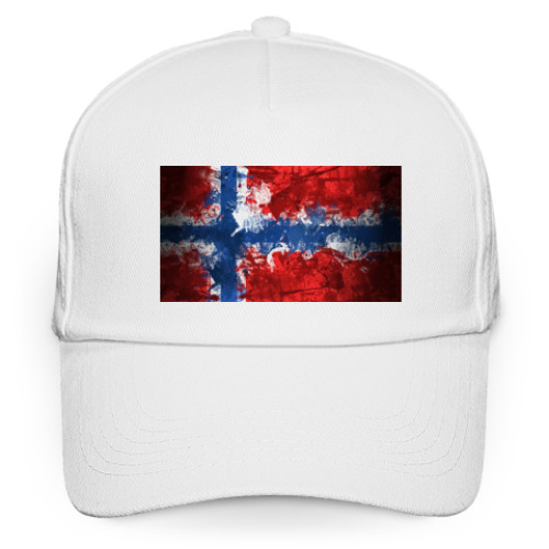 Кепка бейсболка 'Норвежский флаг'