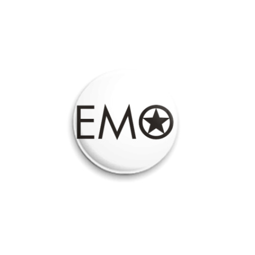 Значок 25мм EMO
