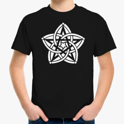 Детская футболка Звезда узор