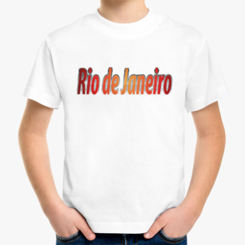 Детская футболка Rio de Janeiro