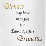Ed prefers brunettes